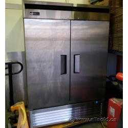 EFI Double Door Reach In Vertical Freezer